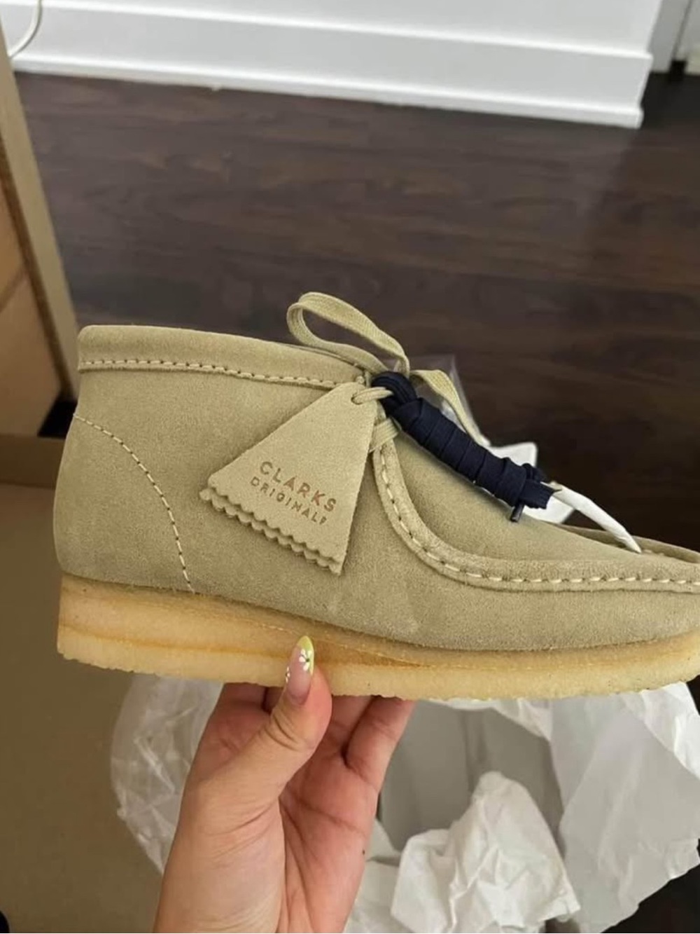 Clarks Wallabee Boot - Brand new in box size 5.5 women